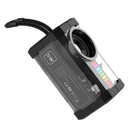 GŁOŚNIK BLUETOOTH PRZEŹROCZYSTY SOMOSTEL H607 PAROWANIE STEREO