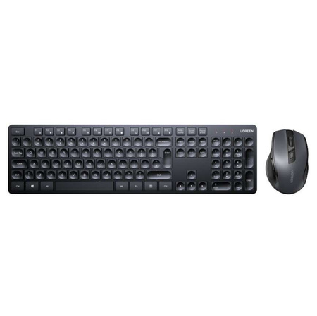 Ugreen MK006 2,4 GHz kabelloses Maus- und Tastaturset – Schwarz