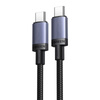 Cable USB-C to USB-C Ugreen L528 100W 0.5m (Gray)
