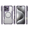 Leading Series MagSafe Silicone Case for iPhone 16 Pro - Purple