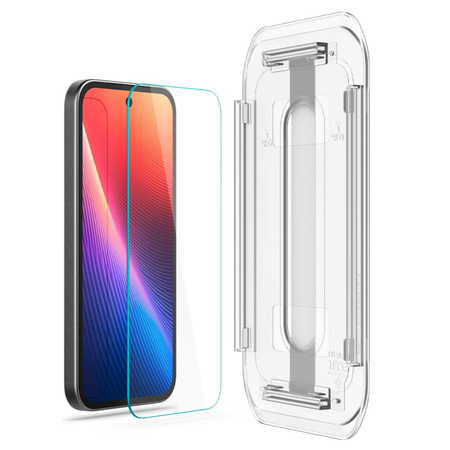 SZKŁO HARTOWANE SPIGEN GLAS.TR ”EZ FIT” 2-PACK GOOGLE PIXEL 9A CLEAR