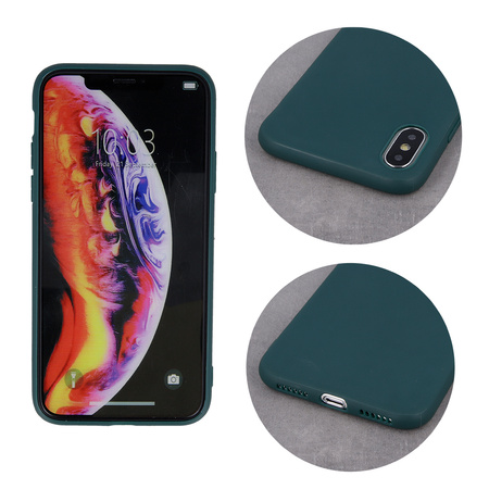 Nakładka Matt TPU do Samsung Galaxy M16 5G zielony las