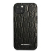 Karl Lagerfeld KLHCP13SMNMP1K iPhone 13 mini 5,4" Hardcase schwarz / schwarzes Monogram Plaque