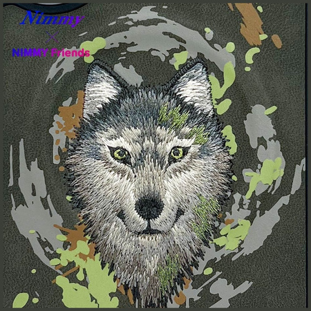 Etui Nimmy Wilk MagSafe do iPhone 16 ciemnoszary