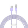 BASEUS kabel USB do Typ C Power Delivery Explorer 100W 2m fioletowy CATS010505