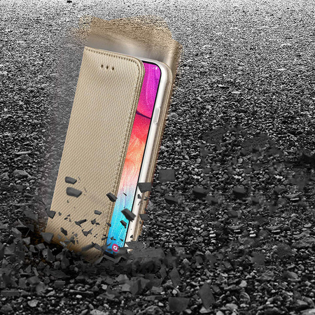 Etui Smart Magnet do Xiaomi Redmi Note 14 5G (Global) złote