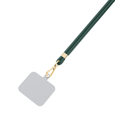 3MK EasyClip Dark Green (gold) smycz do telefonu
