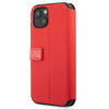 Ferrari FESAXFLBKP13SRE iPhone 13 mini 5,4" czerwony/red book On Track Carbon Stripe