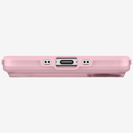 Etui UNIQ Clario do iPhone Air Magclick  Charging różowy