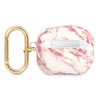 Schutzhülle APPLE AIRPODS 3 Guess AirPods Marble Strap Collection (GUA3HCHMAP) rosa