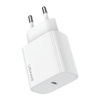 USAMS Ład. siec. 1xUSB-C T65 PD20W (only head) PD Fast Charging biały/white CC226TC01 (US-CC226)