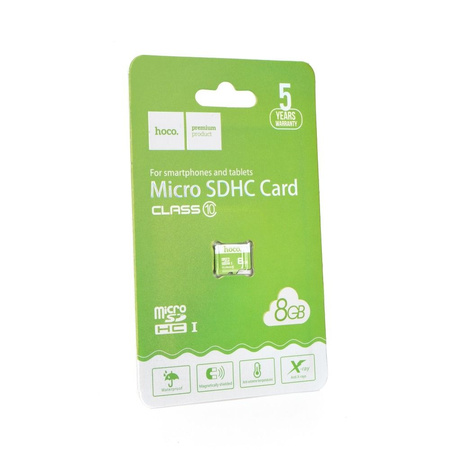HOCO karta pamięci microSD TF High Speed Memory 8GB Class 10