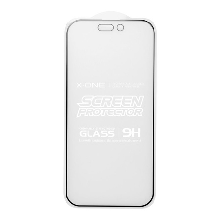 Szkło hartowane X-ONE Extreme Shock Eliminator 4th gen. Matowe - do iPhone 15 Pro