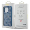 Oryginalne Etui GUESS Hardcase GUHMP14LG4GFRB do iPhone 14 Pro (Kompatybilny z Magsafe / 4G Ring classic logo / niebieski)