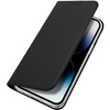 Etui do iPhone 15 Pro pokrowiec z klapką i portfelem Dux Ducis Skin Pro - czarne