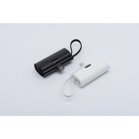 FORCELL Powerbank F-Energy Power Plug F5K3 5 000mAh z wbudowanym złączem Typ C PD 20W biały