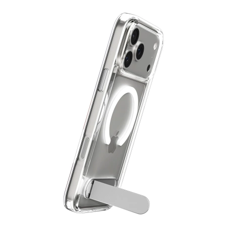 Spigen Ultra Hybrid "S" MagSafe Case for iPhone 17 Pro - Clear and White