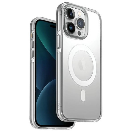 Uniq Hülle Calio iPhone 15 Pro 6,1&quot; Magclick Charging transparent/transparent