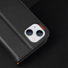 Dux Ducis Hivo echt Leder booktype case schutzhülle aufklappbare hülle für iPhone 14 Plus schwarz