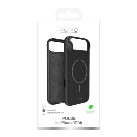 Puro Pulse Schutzhülle für iPhone 17 Air Polycarbonat - Schwarz