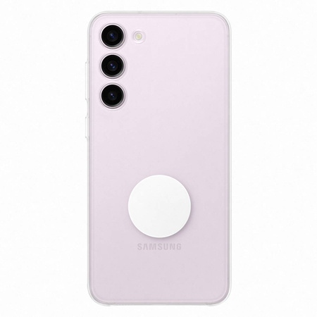 Samsung Clear Gadget Case etui Samsung Galaxy S23+ pokrowiec ring holder podstawka przezroczyste (EF-XS916CTEGWW)