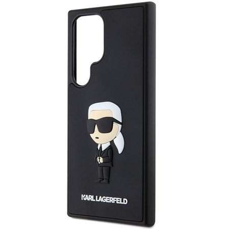 KARL LAGERFELD SAM S24 ULTRA RUBBER IKONIK KLHCS24L3DRKINK BLACK