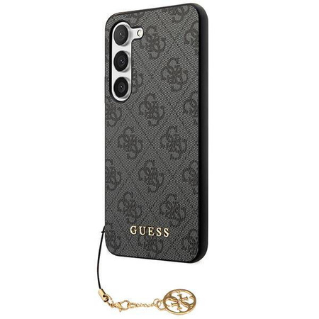 Oryginalne Etui GUESS hardcase 4G Charms Collection GUHCSA35GF4GGR do Samsung Galaxy A35 czarny