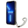 Guess GUHCP13SHTSGSK iPhone 13 mini 5,4 &quot;schwarz / schwarz Hardcase Translucent Stap