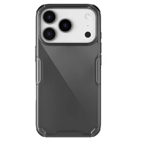 Etui Nillkin Nature TPU Pro na iPhone 17 Pro - półprzezroczyste-czarne