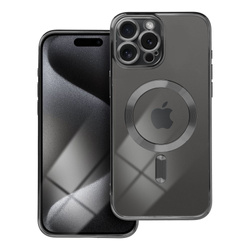 Futerał Electro Mag Cover kompatybilny z MagSafe do IPHONE 15 PRO MAX czarny