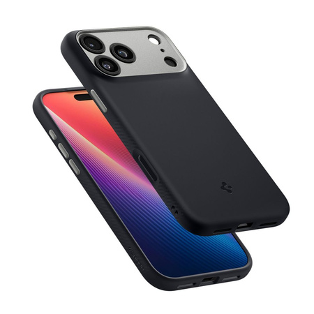 SPIGEN futerał NANO POP MAG kompatybilny z MagSafe do IPHONE 17 Pro black sesame
