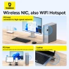 Baseus BS-OH170 650 Mbit/s 5 GHz USB-Netzwerkkarte – Schwarz