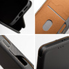 Kabura FOLIO Side Magnet do MOTOROLA G55 szary