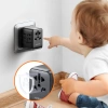 Joyroom JR-TCW01 Reiseadapter universal 17W EU / US / UK / JP / AU / CN - Schwarz