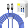 Baseus kabel CoolPlay USB-C - Lightning 2m 20W niebieski