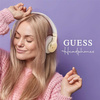 Słuchawki nauszne Guess 4G Script Bluetooth - różowe