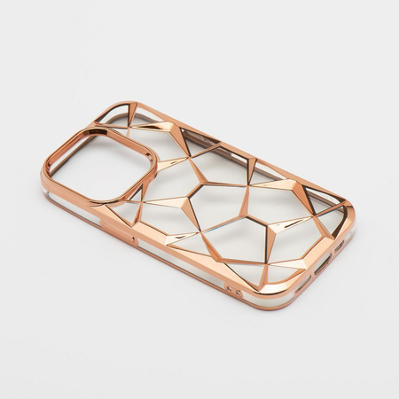 Futerał TWINKI do IPHONE 15 złoty