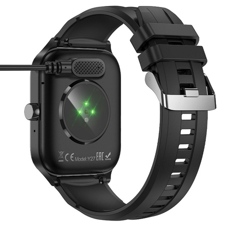 HOCO kabel do ładowania smartwatcha Y26 / Y27 0,6 m czarny