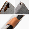 Kabura JEANS Book do SAMSUNG A35 5G szary
