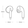 Baseus Encok Type-C lateral in-ear Wired Earphone C17 White