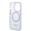 Guess GUHMP14LHTCMU iPhone 14 Pro 6.1" purpurowy/purple hard case Gold Outline Translucent MagSafe