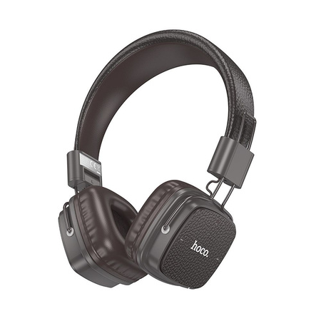 HOCO słuchawki bezprzewodowe bluetooth nagłowne W56 brązowe