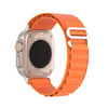 Sport Buckle Strap for Apple Watch Ultra/8/7/6/SE/5/4/3/2/1 (42, 44, 45, 49mm) Dux Ducis Strap GS Version - Orange