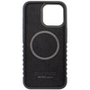 Audi Genuine Leather case with MagSafe for iPhone 14 Pro Max - black and red