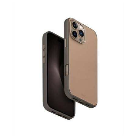 Schutzhülle IPHONE 16 PRO MAX UNIQ Lyden DS Magclick Charging Flint grau