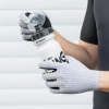 Rockbros Atmungsaktive Vollfinger-Fahrradhandschuhe, Größe: XL - Grau