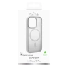 Puro Gradient MagSafe Silikonhülle für iPhone 15 Pro – Silber