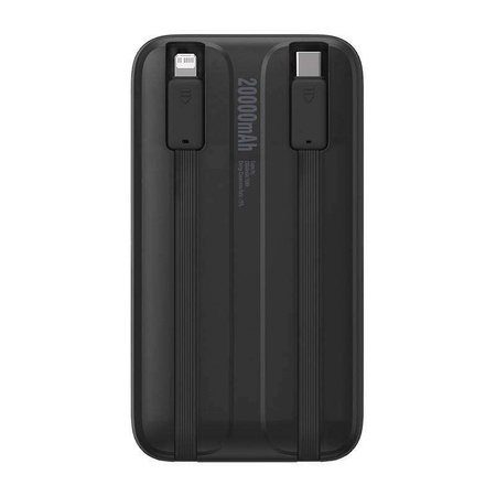 Powerbank Baseus Comet with USB to USB-C cable, 10000mAh, 22.5W (black)
