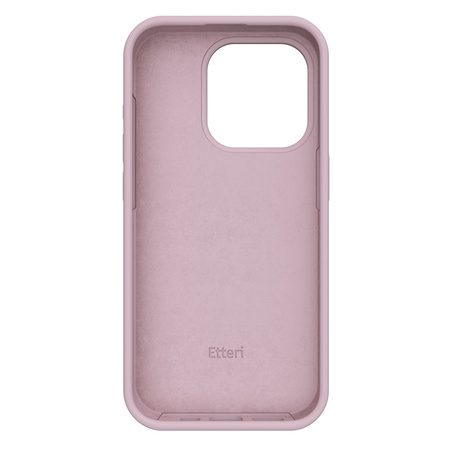 Nakładka Etteri Silicone Case do Samsung Galaxy S23 Ultra jasnoróżowa