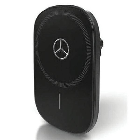 Mercedes MEWCCGSLK 15W induction holder for air vent/glass black/black Silver Stars MagSafe